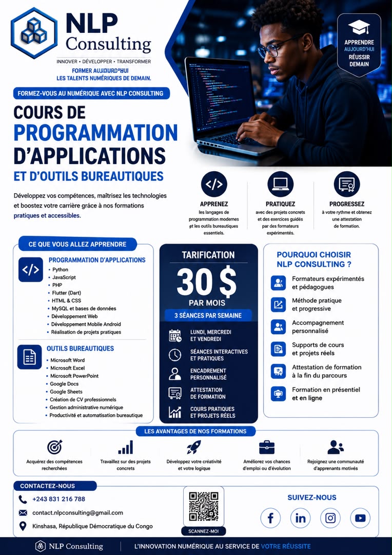 Cours de programmation