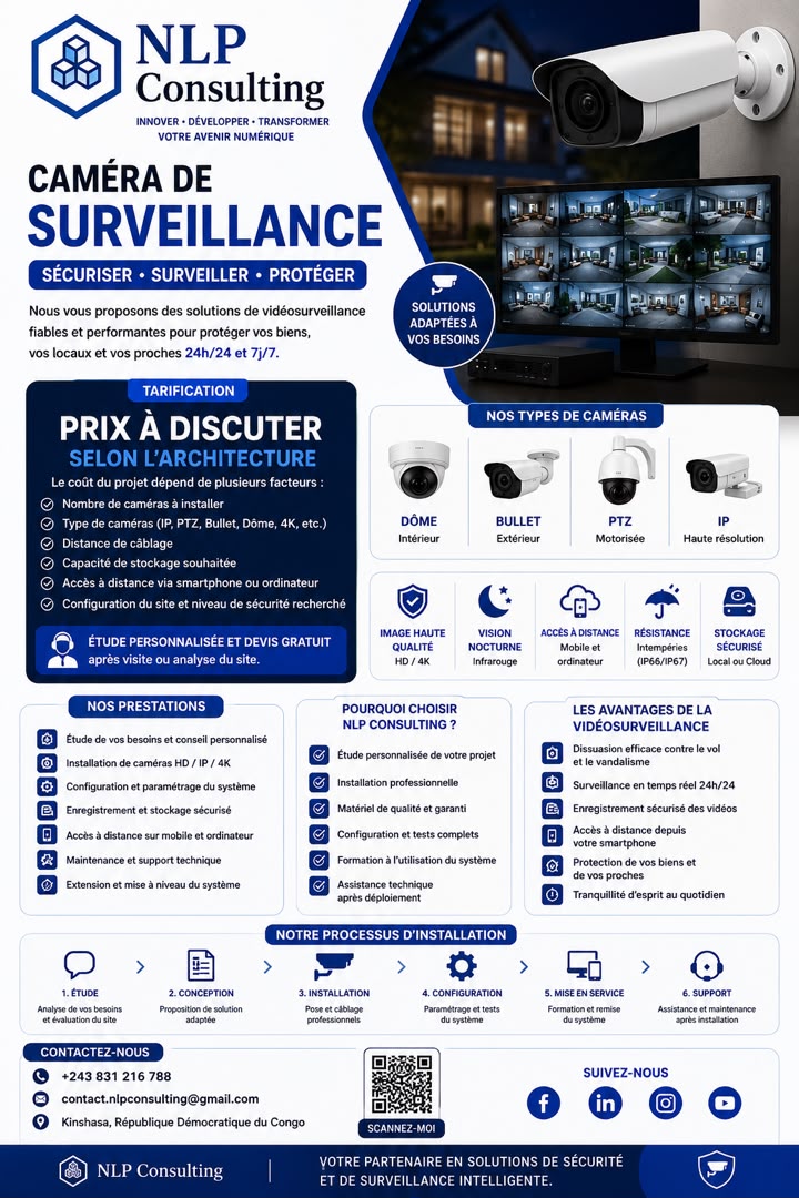 Caméra de surveillance